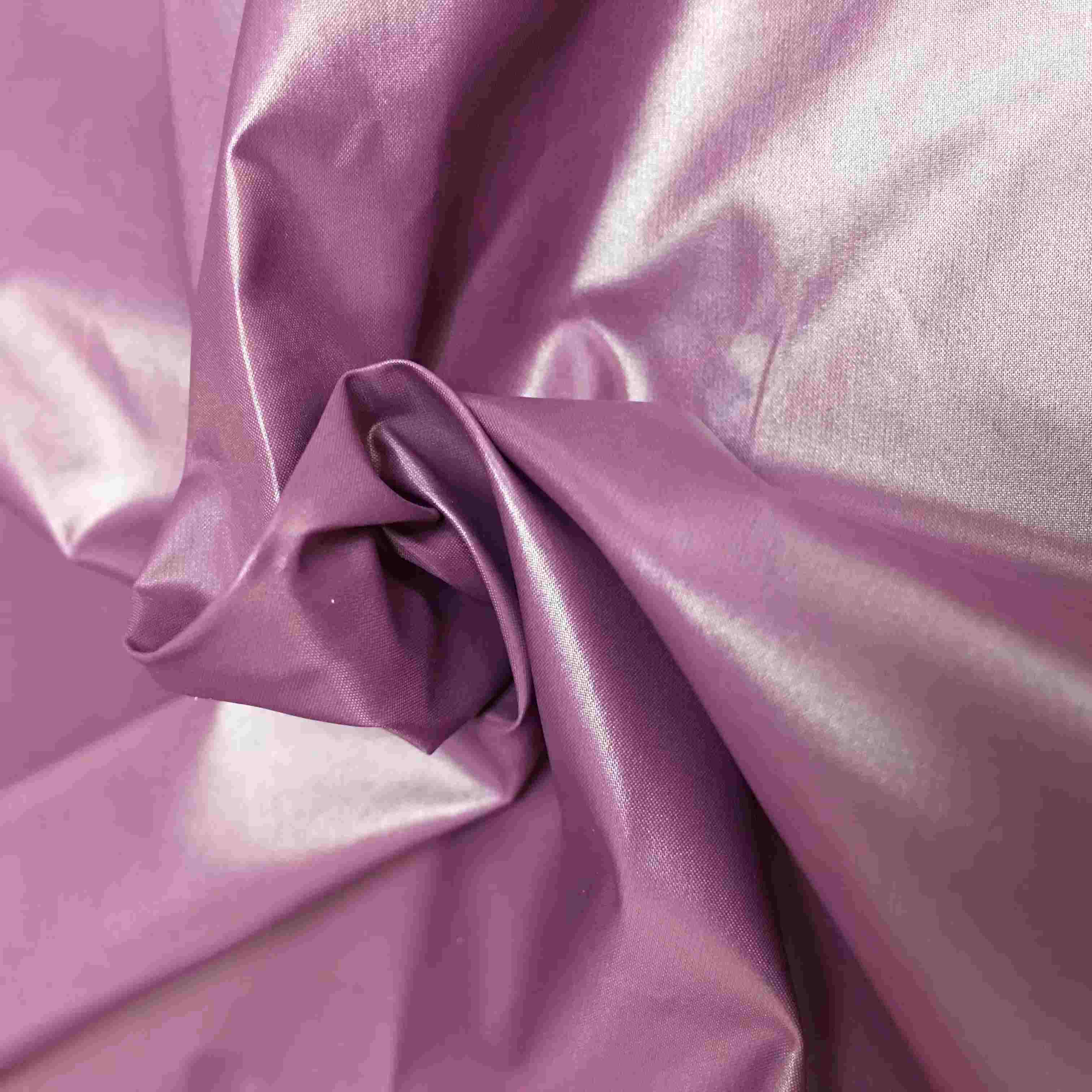 420T Nylon taffeta cire satine Jacket Downwear fabrics
