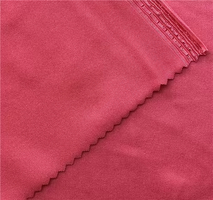 Shiny Polyester Spandex Swimwear Fabric
