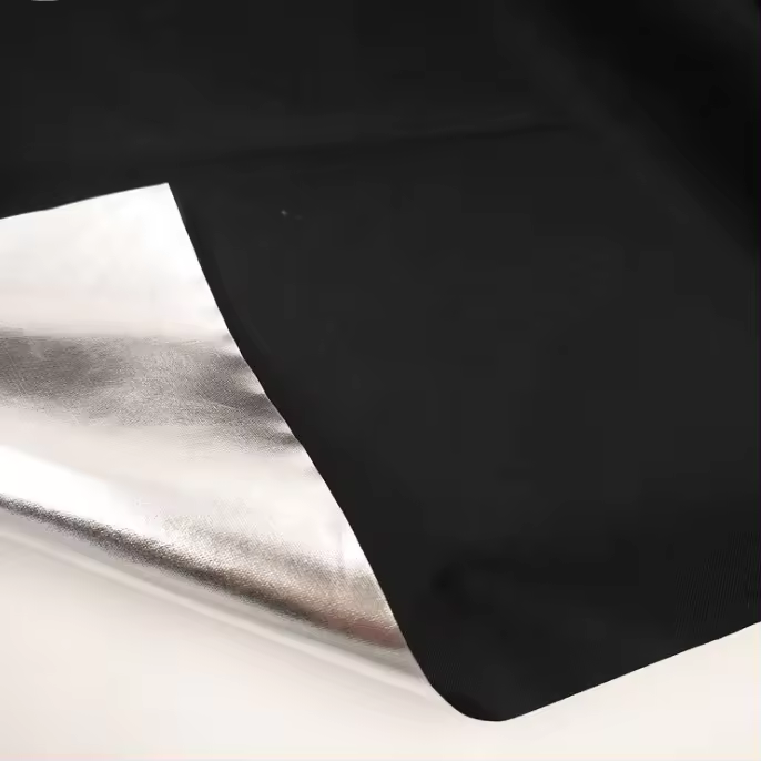 Silver Coated Polyester Taffeta for Umbrella 
