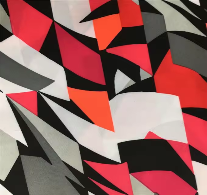 Mechanical Stretch Pongee Sportswear Fabric for Beach Shorts 