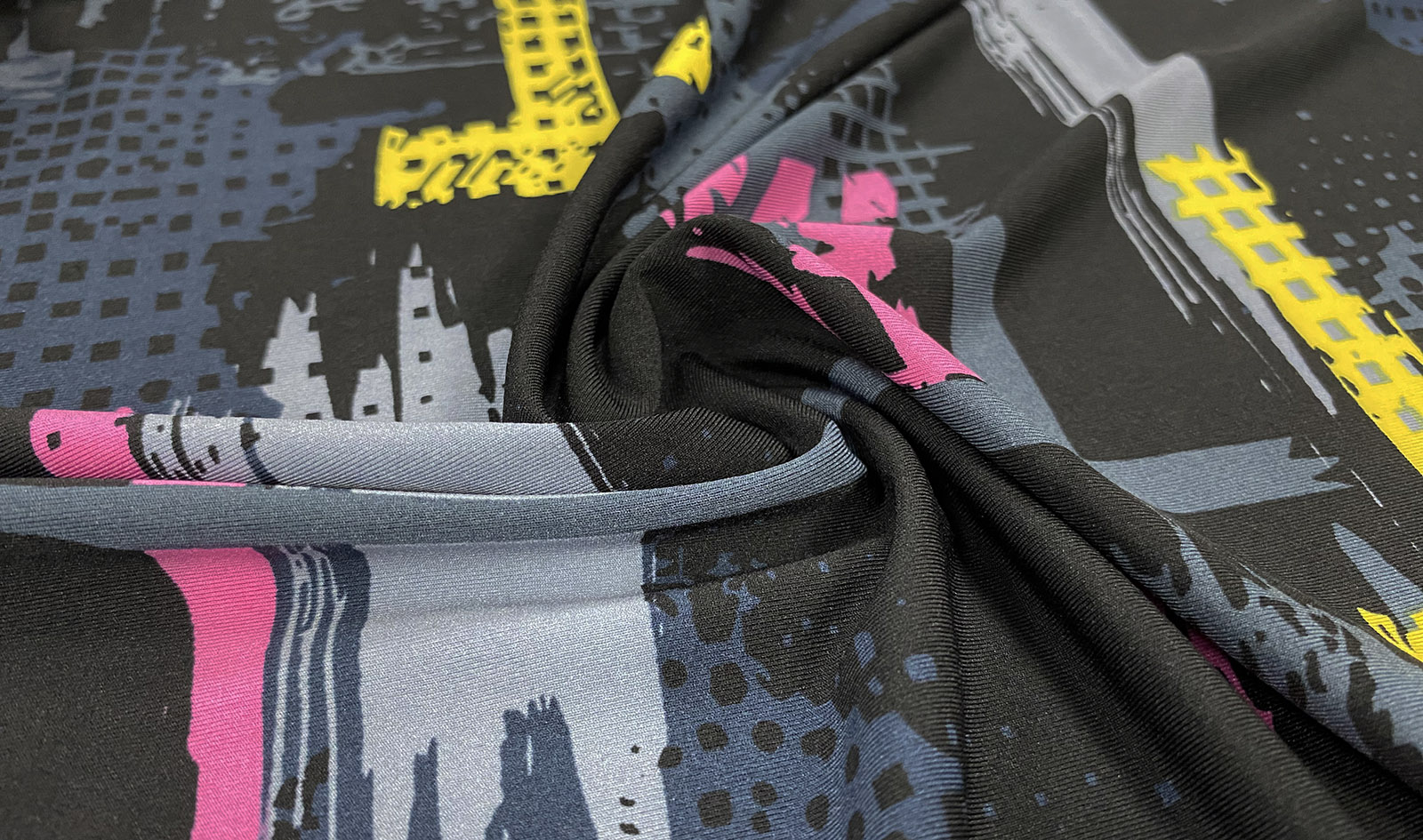 DTY single jersey printing