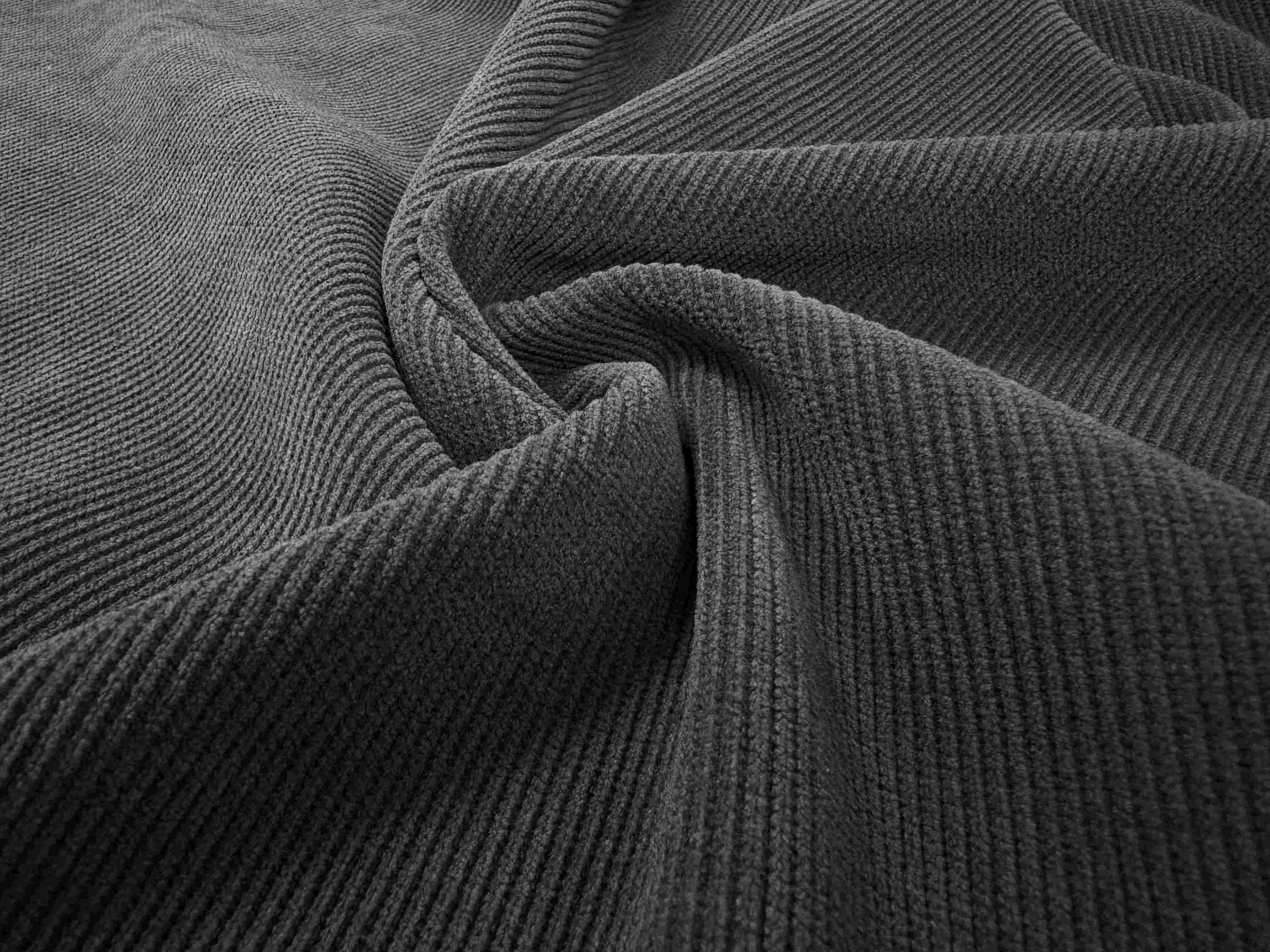 COTTON VELVET FINE STRIPE